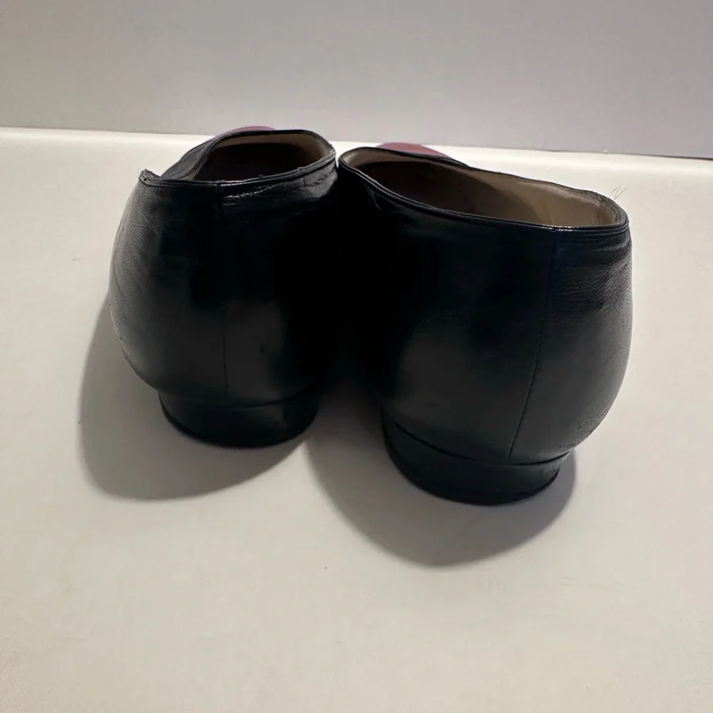 Vintage Chanel Flats- Red & Black- Size 38-38.5 - Picture 5 of 9